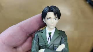 Levi Ackerman Lattacco Dei Giganti Attack On Titan Figure Di Casa Good Smile Company Pop Up Parade [upl. by Seuqram]