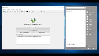 Forget Your Passwords with KeePassXC and PortableApps [upl. by Yelsehc808]