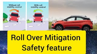 Roll Over Mitigation  Tata Nexon Safety features [upl. by Ransell]