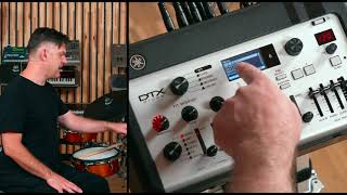 Yamaha  DTX10 amp DTXPROX  Setup Click To An Individual Kit Sound [upl. by Dianuj]