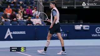 Gregoire Barrere vs Alexander Bublik Match Highlights European Open 18 October Antwerp [upl. by Kenny]