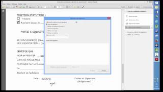 Remplir un fichier PDF [upl. by Googins499]