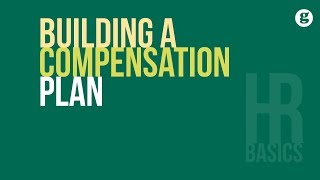 HR Basics Building a Compensation Plan [upl. by Akinuahs]