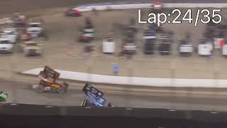 8312024 World of Outlaw Sprint Cars at Huset’s Speedway Night 1 of the High Bank Nationals [upl. by Diahann]