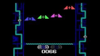 Colorclash  A homebrew game for the Magnavox Odyssey 2 and Philips Videopac console [upl. by Ekard]