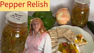 How to Make Pepper Relish Pepper Preserving [upl. by Home]