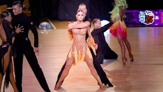 Polish Open Championships  Nikita Moisejenko amp Nikolina Melin  Rumba [upl. by Stillmann841]