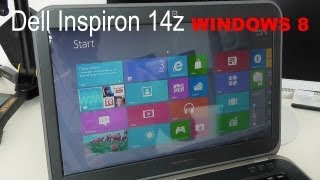 Dell Inspiron 14z Ultrabook Windows 8 [upl. by Zashin581]