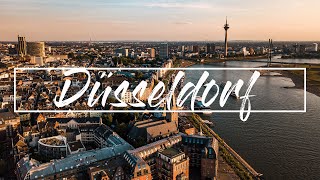 Düsseldorf by Drone  4K [upl. by Poll]