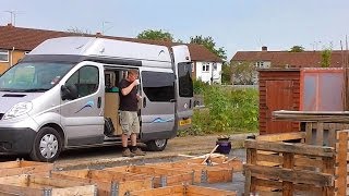 Ricks Allotment ep97 Home Made Greenhouse Part4 [upl. by Narcissus637]