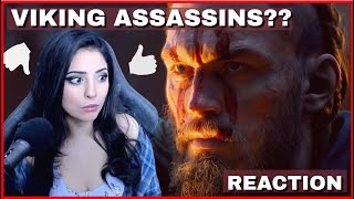 Assassins Creed Valhalla Cinematic Trailer REACTION [upl. by Zsolway]