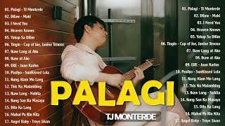 PALAGI TJ Monterde  Best OPM Tagalog Love Songs With Lyrics 2024 Playlist  OPM Trending 2024 [upl. by Atiker]