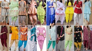 Trending Dhoti Salwar Suit Design Ideas For Girls 2023 [upl. by Idnat69]