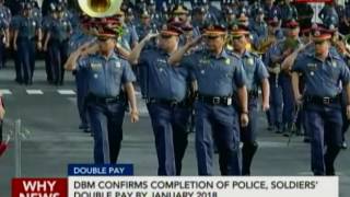 DBM confirms completion of police soldiers’ double pay by January 2018 [upl. by Nyrol407]