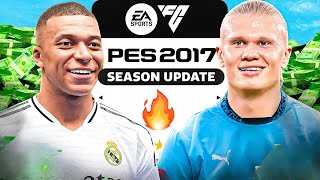 PES 2017 Next Season Patch 2025 AIO Mediafire 😱🔥  Gameplay amp Download [upl. by Acinomed]