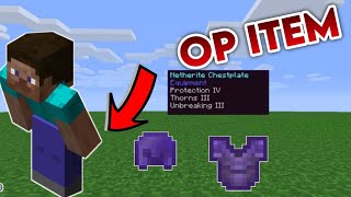 Minecraft But Crouching Gives Op Item [upl. by Karly]