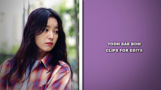 Yoon Sae Bom Han Hyo Joo clips for edits  Happiness scene pack [upl. by Corbie]