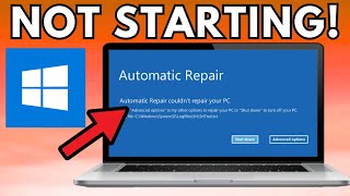 How To Fix Automatic Repair Loop in Windows 71011 Your PC did not start Correctly [upl. by Meeka]