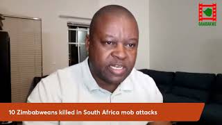 WATCH LIVE 10 Zimbabweans killed in South Africa Diepsloot mob attack [upl. by Reid]