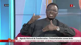 LE POINT  AGENDA NATIONAL DE TRANSFORMATION  LINDUSTRIALISATION COMME LEVIER – 13 NOVEMBRE 2024 [upl. by Anitel]