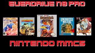 EverDrive N8 Pro NES Gameplay Nintendo MMC5 [upl. by Imuyam]