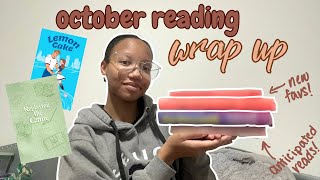 october reading wrap up 🎃  new favs anticipated reads [upl. by Missy790]