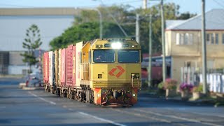 Chasing Train 8C77 North From Rockhampton [upl. by Rochette]