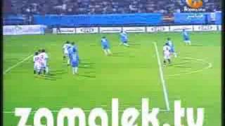 Zamalek 2nd Goal against Ghazl ElMahalla Week 1 Zamalektv [upl. by Dnar]