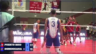 DOMINICANA VS PUERTO RICO  NORCECA FINAL FOUR MASCULINO 2023 [upl. by Aillimat643]