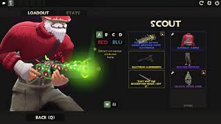 Gifting Manns Wrapping Paper 💚ISOTOPE💚 Unusual Scattergun  TF2 [upl. by Oniuqa]