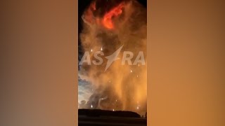 Arms depot in southwestern Russia on fire after Ukrainian drone attack  VOA News [upl. by Bounds]