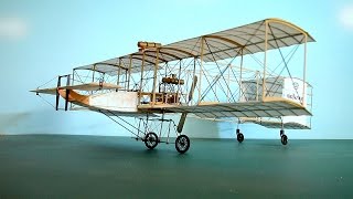 AJP Maquettes airplanes model kits aeroplanes en kits Bleriot Santos Dumont Voisin Farman et [upl. by Balfour969]