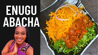 How to prepare Nigerian Abacha and Ugba  African Salad Recipe  Abacha Recipe  Easy Ugba recipe [upl. by Eiruam]