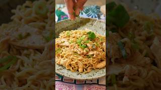 Chilli Garlic Chicken Noodles  How to Make the Perfect Chilli Oil Shorts [upl. by Deni]