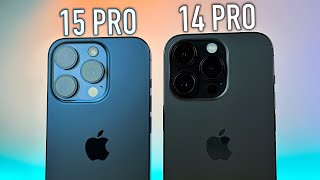 iPhone 15 PRO vs 14 PRO Ha senso cambiare Quale acquistare  RECENSIONE e CONFRONTO approfondito [upl. by Pucida390]