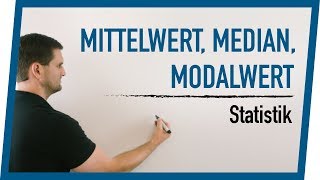 Mittelwert Median Modalwert  Statistik  Mathe by Daniel Jung [upl. by Cheryl619]