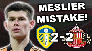 MESLIER HOWLER Saves Sunderland A Point  Sunderland 22 Leeds United [upl. by Newcomer]