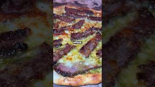 Easy Recipe Old Steak Pizza shorts [upl. by Rochkind]