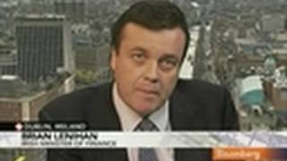 Irelands Brian Lenihan Discusses Bank Rescue Plan Video [upl. by Rosalynd781]