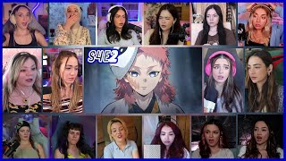 Demon Slayer Season 4 Episode 2 Girls Reaction Mashup  Hashira Training Arc Ep 2 [upl. by Ulrika]