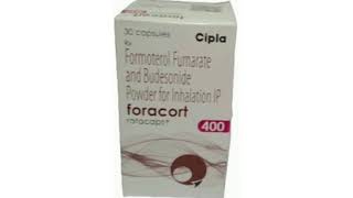 Foracort 400 Inhalation Formoterol Fumarate and Budesonide Powder for Inhalation IP [upl. by Peper]