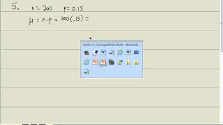 Elementary Statistics Chapter 6 Test Review  Problem Type 5 [upl. by Biegel]