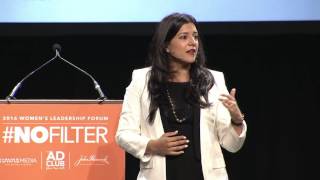 Reshma Saujani  You Cant Be What You Cant See  The 2016 Womens Leadership Forum [upl. by Burnight]