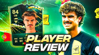 84 EVOLUTIONS quotRELENTLESS WINGERquot JOTA PLAYER REVIEW  EAFC 24 ULTIMATE TEAM [upl. by Halima969]