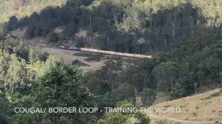 Cougal loop Border Loop Drone flight 4K [upl. by Leander]