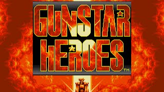 Gunstar Heroes Stage 6s 100 Minute Timeron Challenge Getting the Soul Bonus [upl. by Nekcerb]