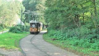 Oldtimer Trams Nederlands Openlucht Museum Arnhem [upl. by Issi]