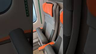 Asiento con anclaje Isofix en tren AVLO serie 106 de Renfe trenes renfe [upl. by Alletniuq149]