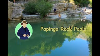 Papingo Rock Pools Zagory  Drone Video a spectacular Greek site גבי פפינגו זגוריה יוון [upl. by Nednil]