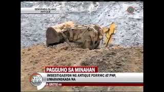 6 patay sa pagguho ng minsahan sa Semirara [upl. by Annad]